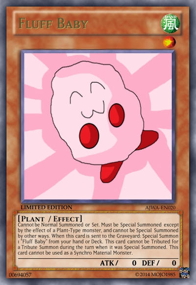 Fluff Baby Yu-Gi-Oh Card by Mojo1985 on DeviantArt