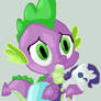 Spike and his Rarity Doll