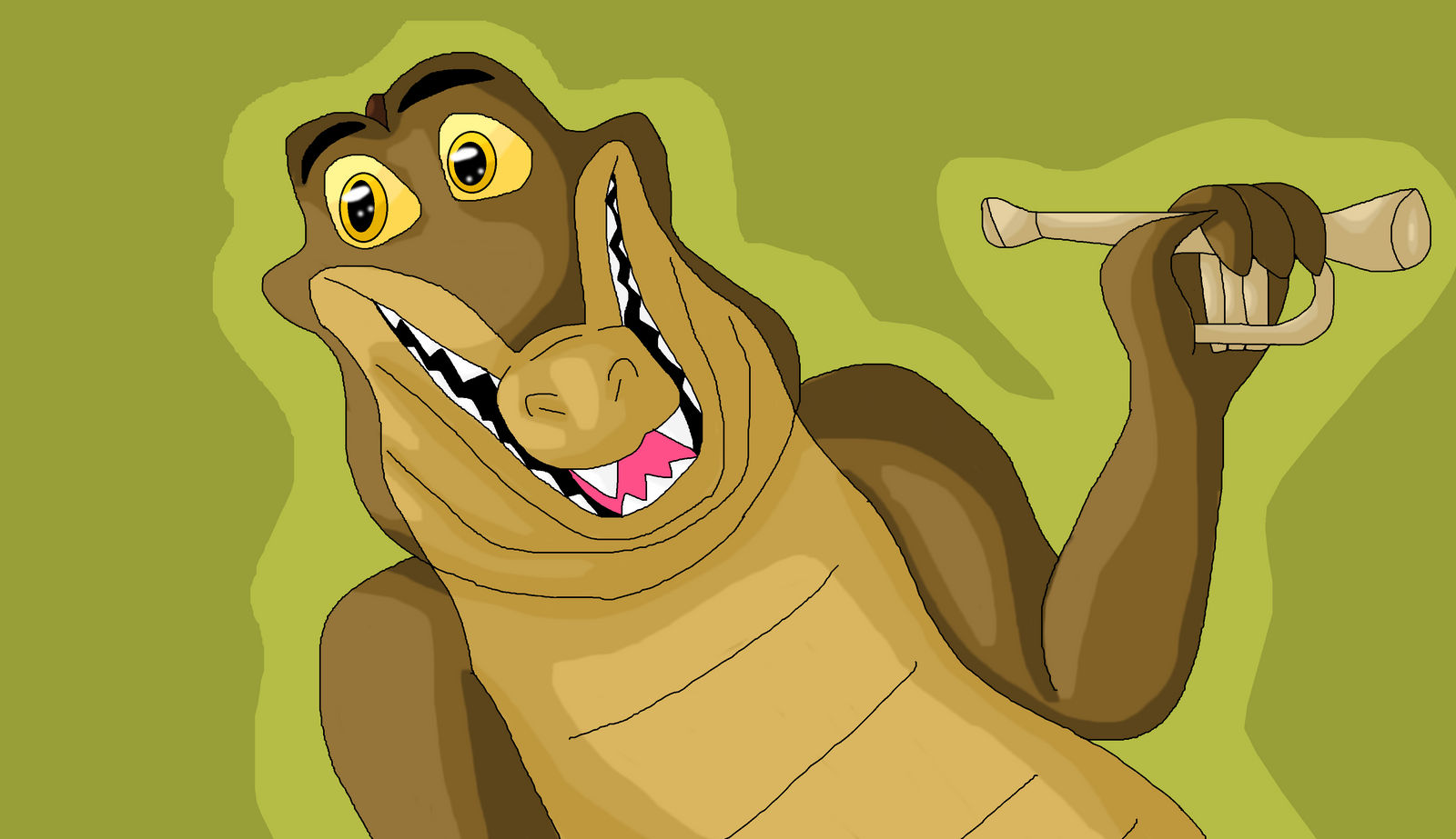 Louis the Alligator by Mojo1985 on DeviantArt