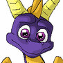 Spyro winking