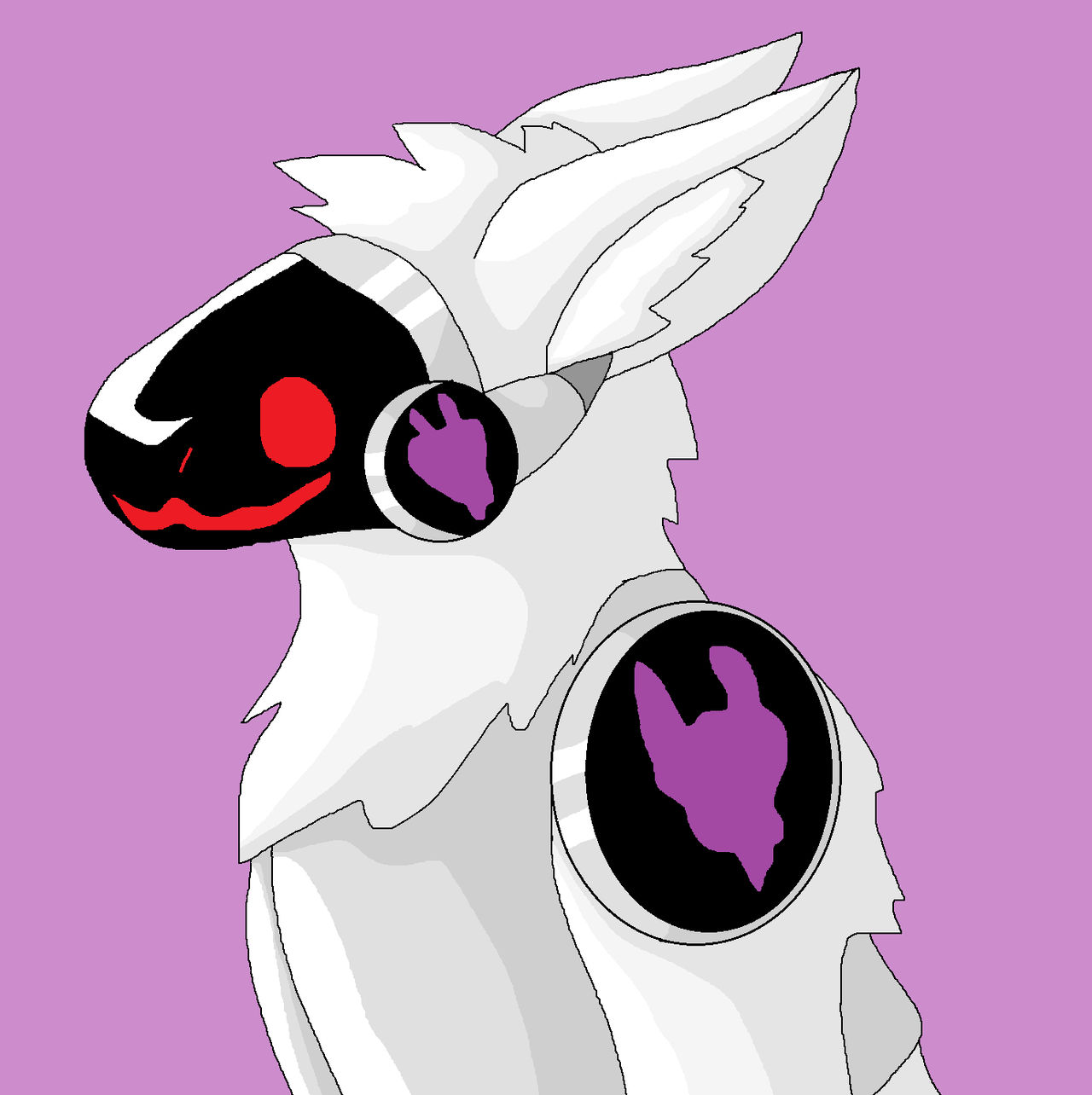 Romanticized Protogens A cute protogen by Mojo1985 on DeviantArt