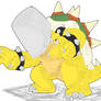 Bowser got his in a bucket