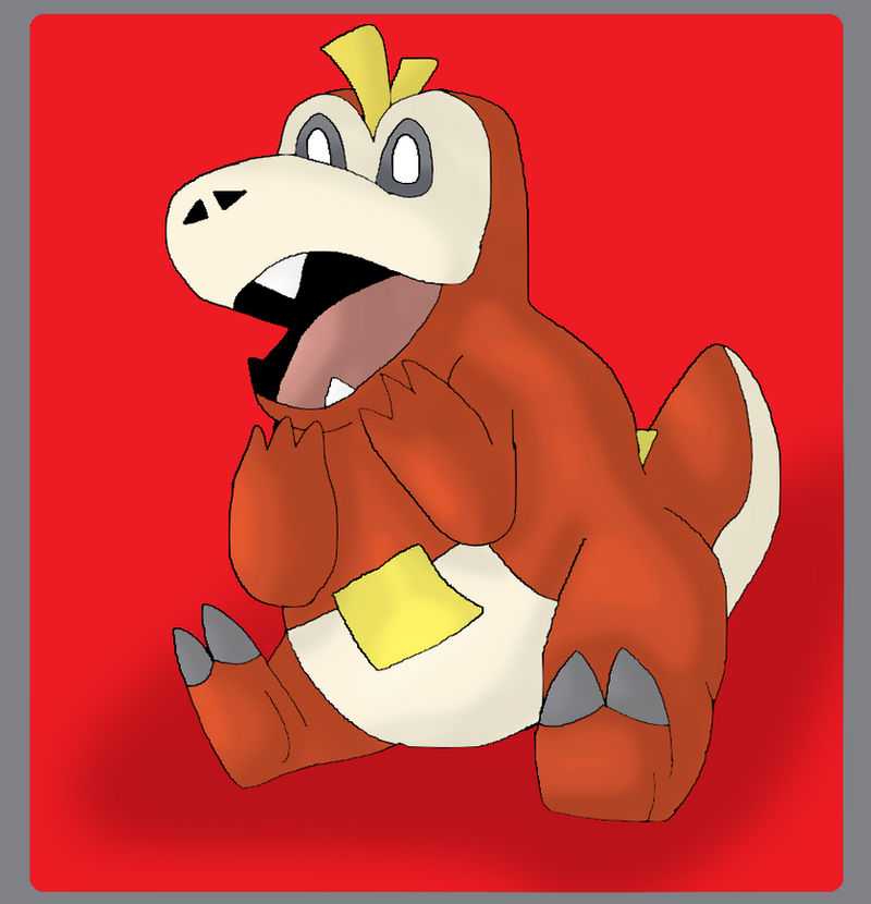 Fuecoco by Mojo1985 on DeviantArt