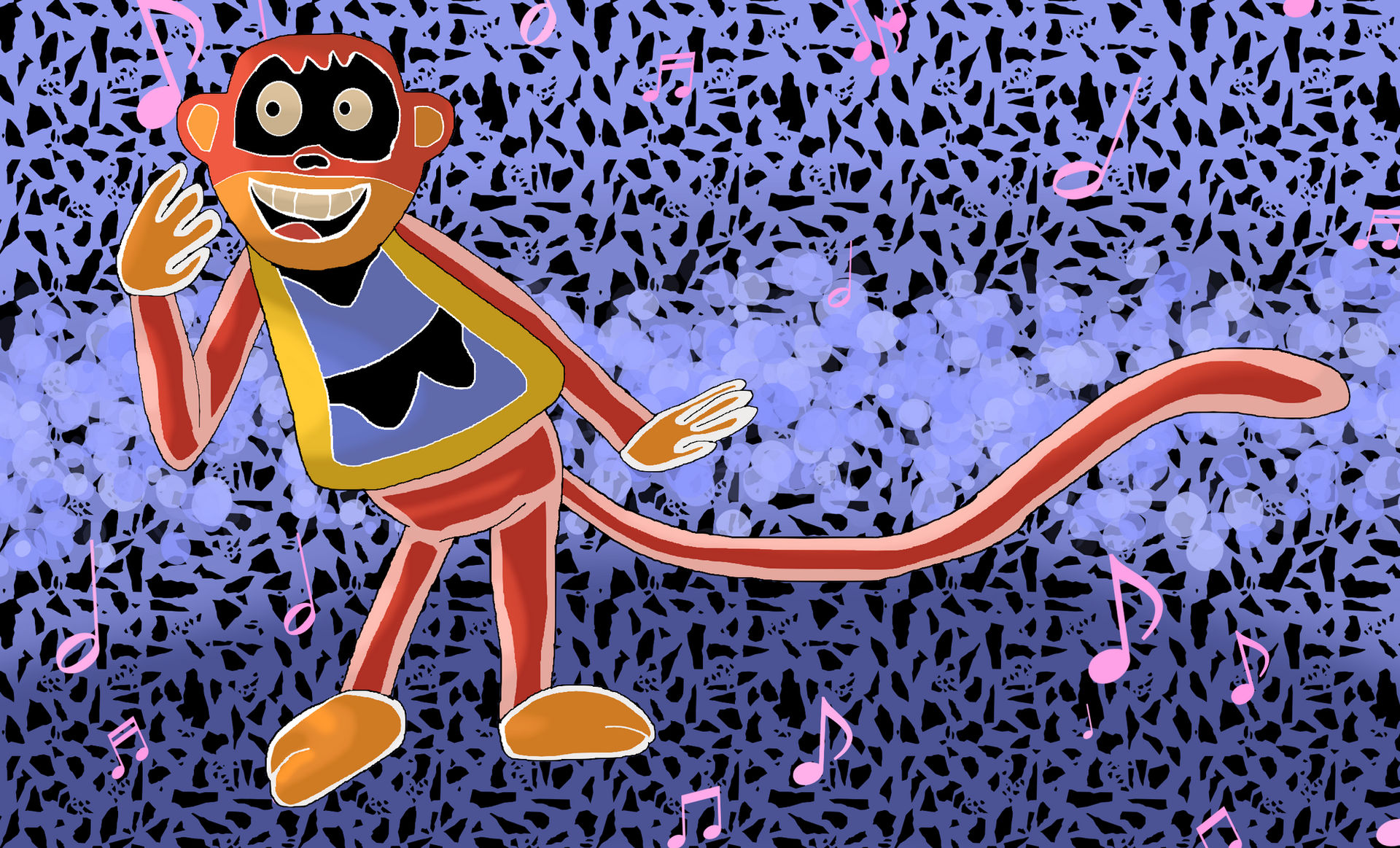 Toto the Monkey Hanging Out by Mojo1985 on DeviantArt
