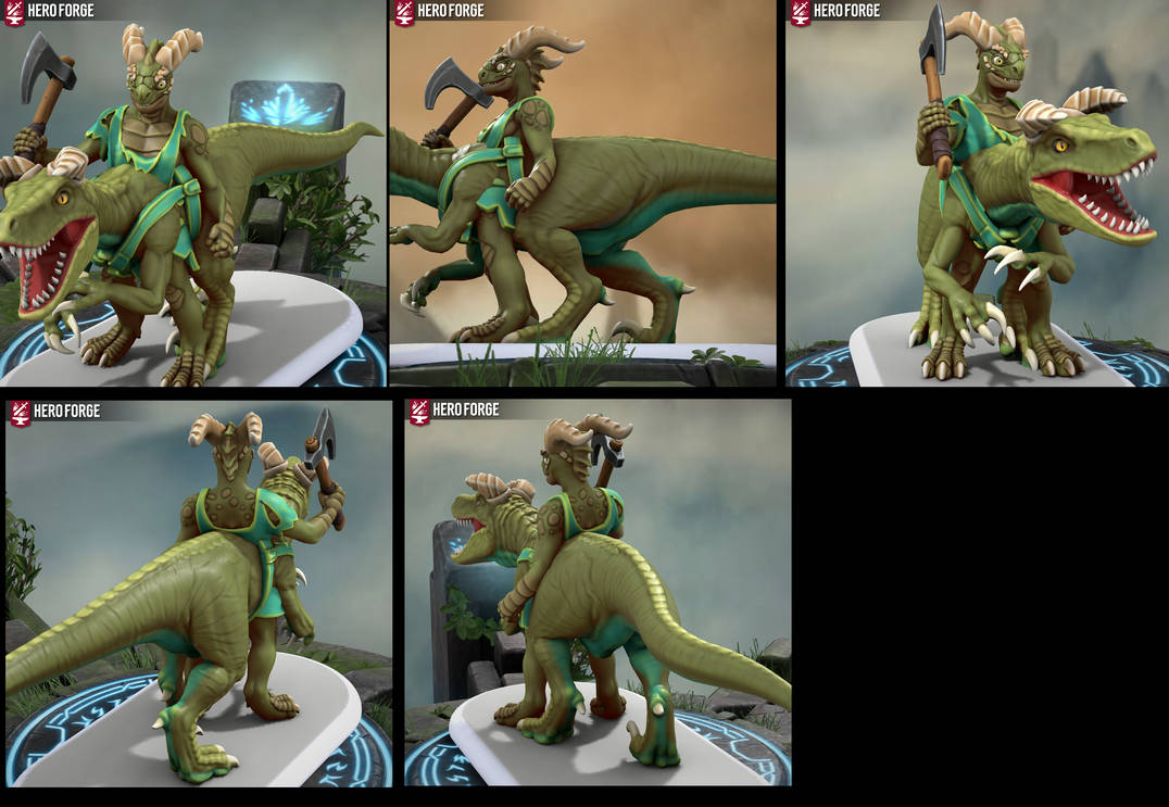 Capcom Taur Raptor taur warrior by Mojo1985 on DeviantArt