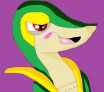 (Old Art) Snivy by Mojo1985