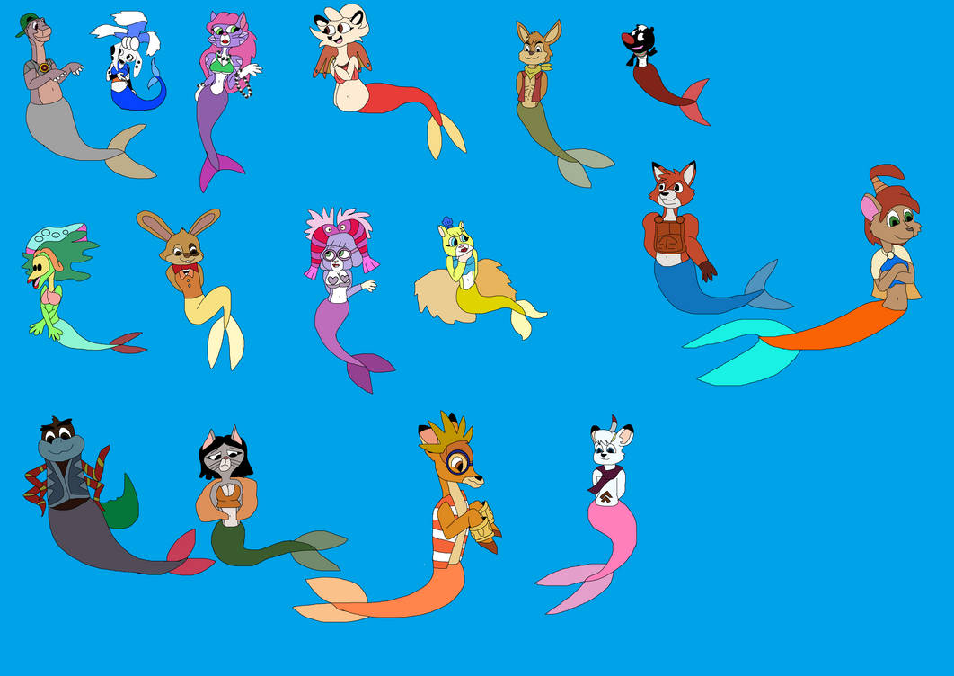 The Centrino Crew's mer-form by Mojo1985 on DeviantArt