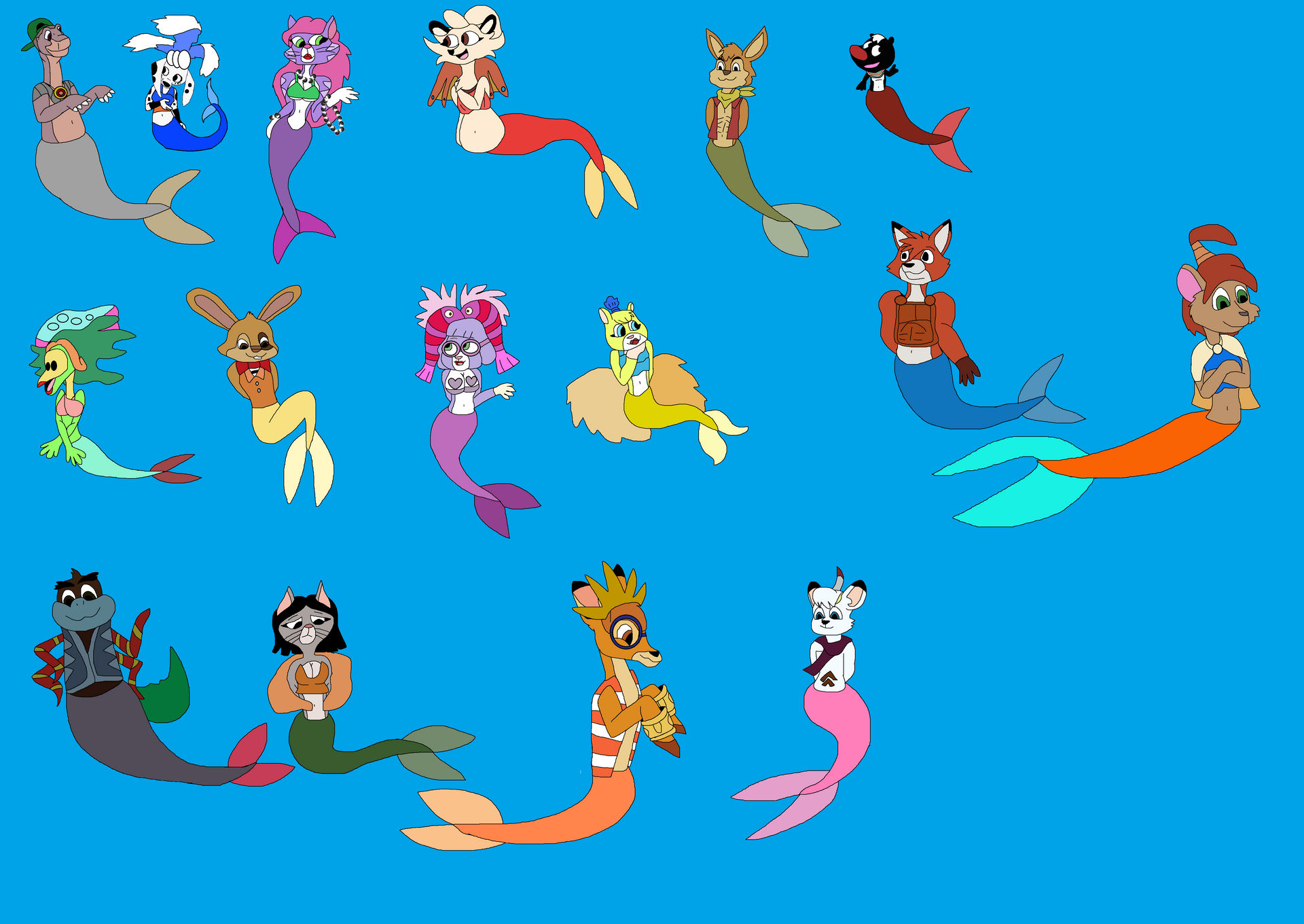 The Centrino Crew's mer-form by Mojo1985 on DeviantArt