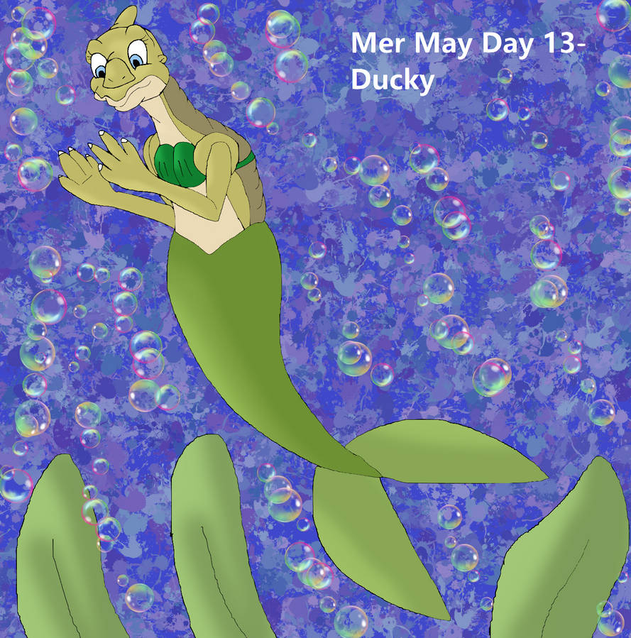 Mer May Day 13- Ducky by Mojo1985 on DeviantArt