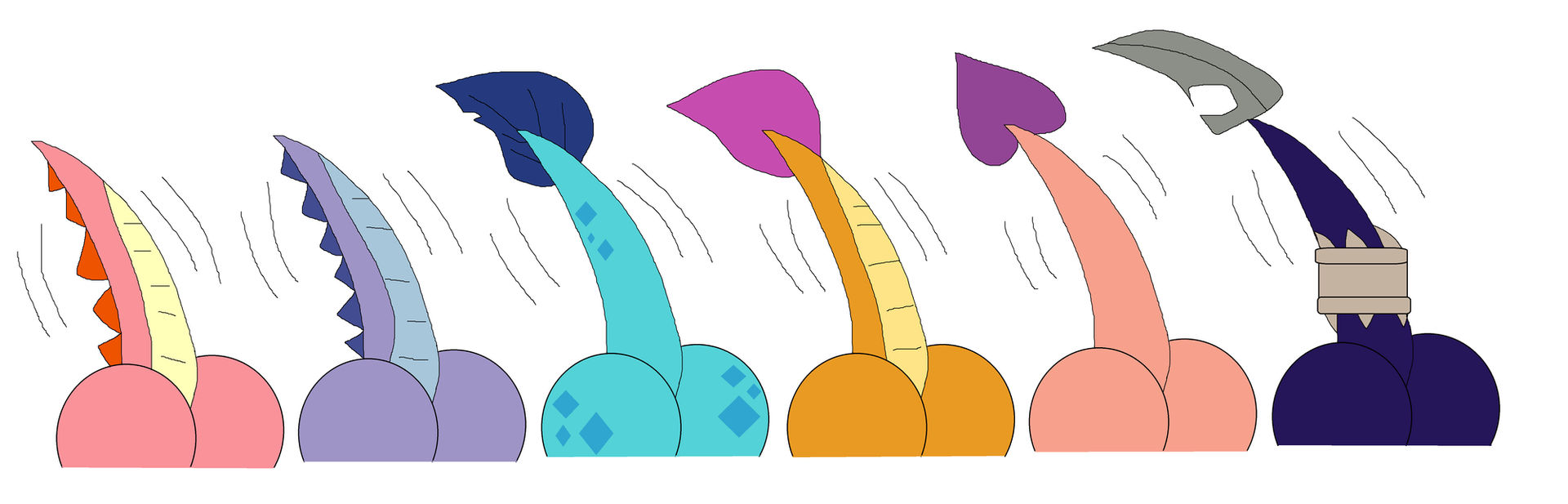 Deviantart Tail Mutation 6 Female Dragons Tails Wagging by Mojo1985 on DeviantArt