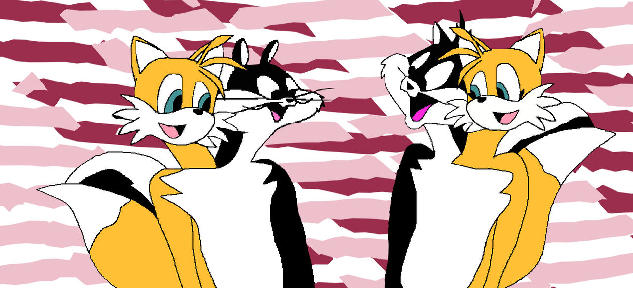 Tails And Penelope meet there gender bent selves by Mojo1985 on DeviantArt