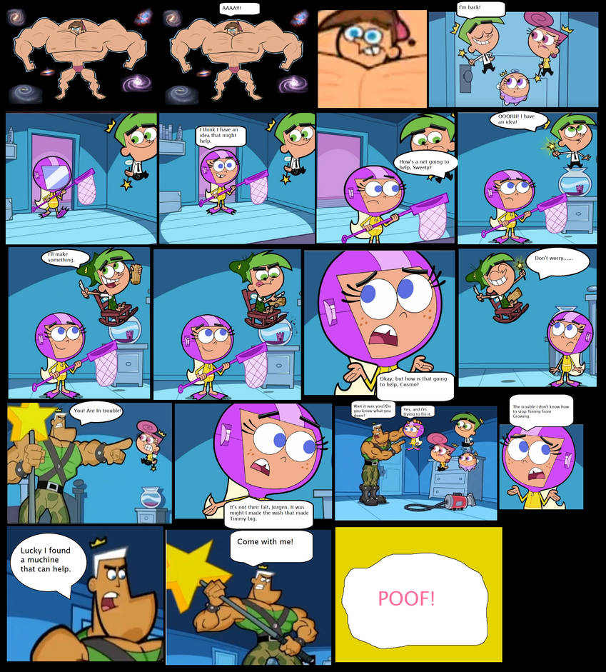 Timmy Turner's muscle growth wish 18 by Mojo1985 on DeviantArt