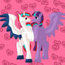 Conjoined Solar and Twilight going a date