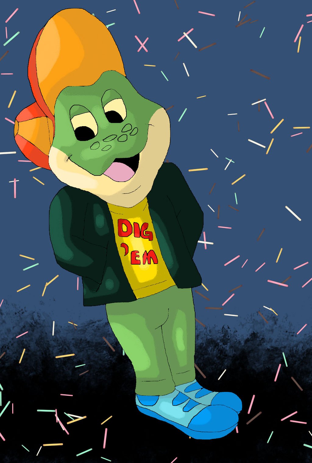 Dig 'Em Hanging Out by Mojo1985 on DeviantArt