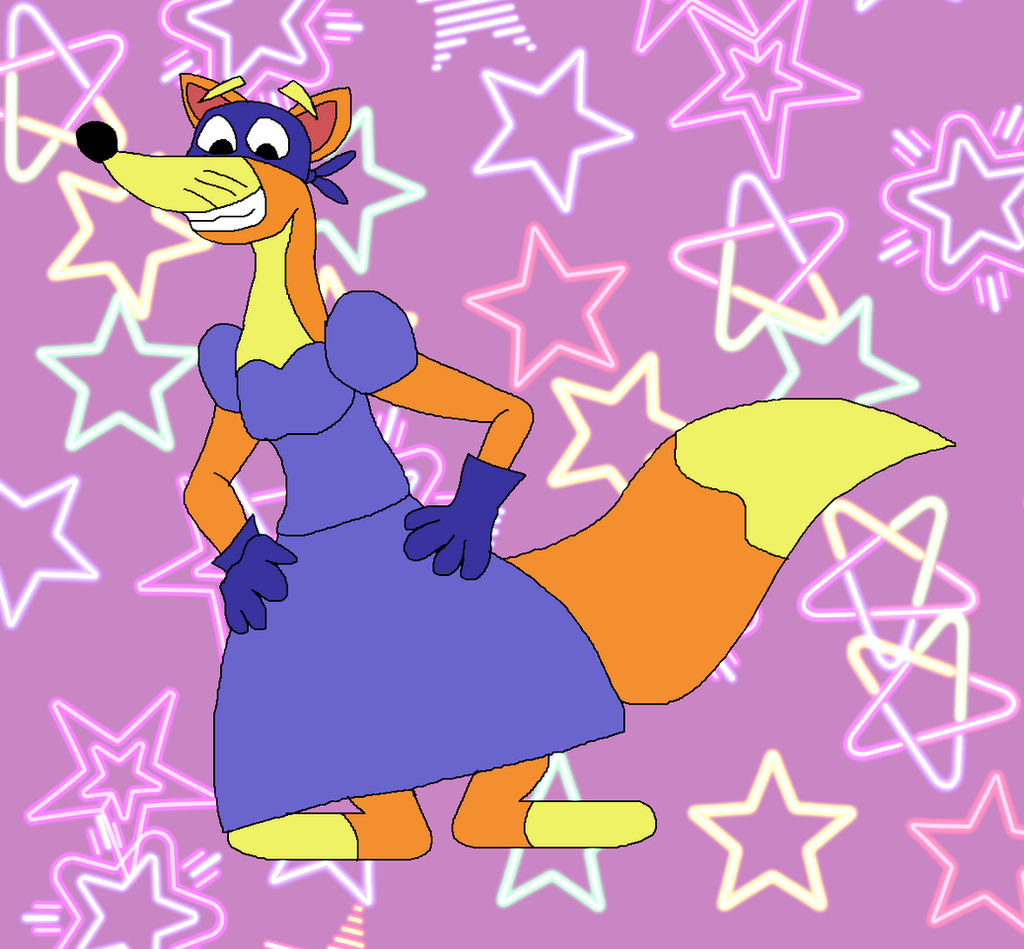 Swiper wearing a dress by Mojo1985 on DeviantArt