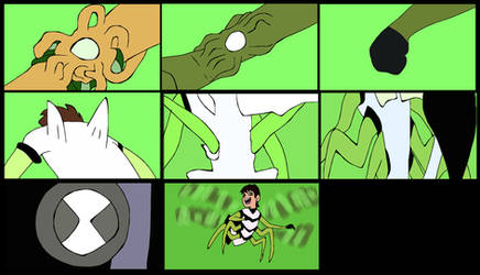 Ben 10 Transformation Gone Worng stinkfly by Mojo1985