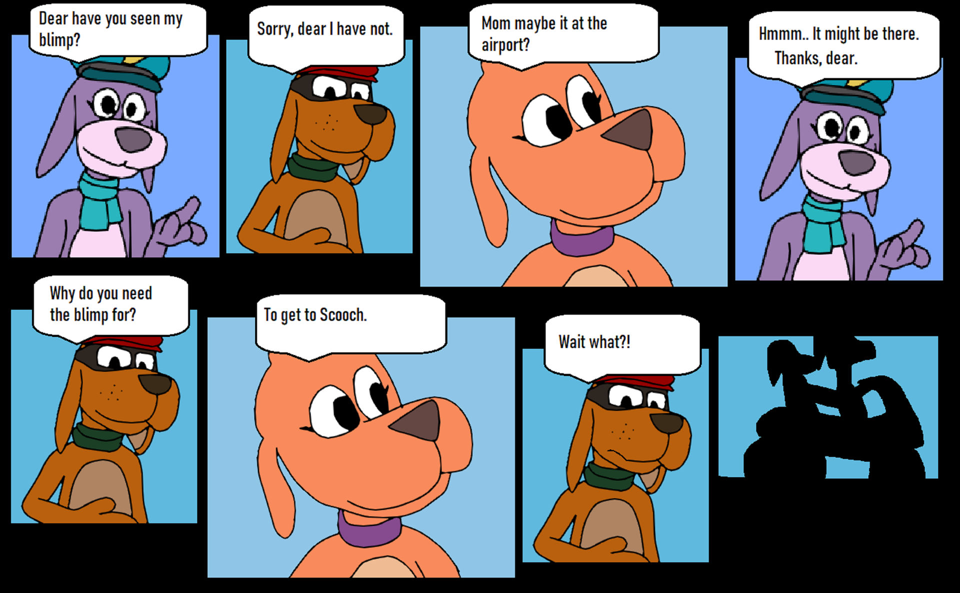 Scooch Pooch growth comic 14 by Mojo1985 on DeviantArt
