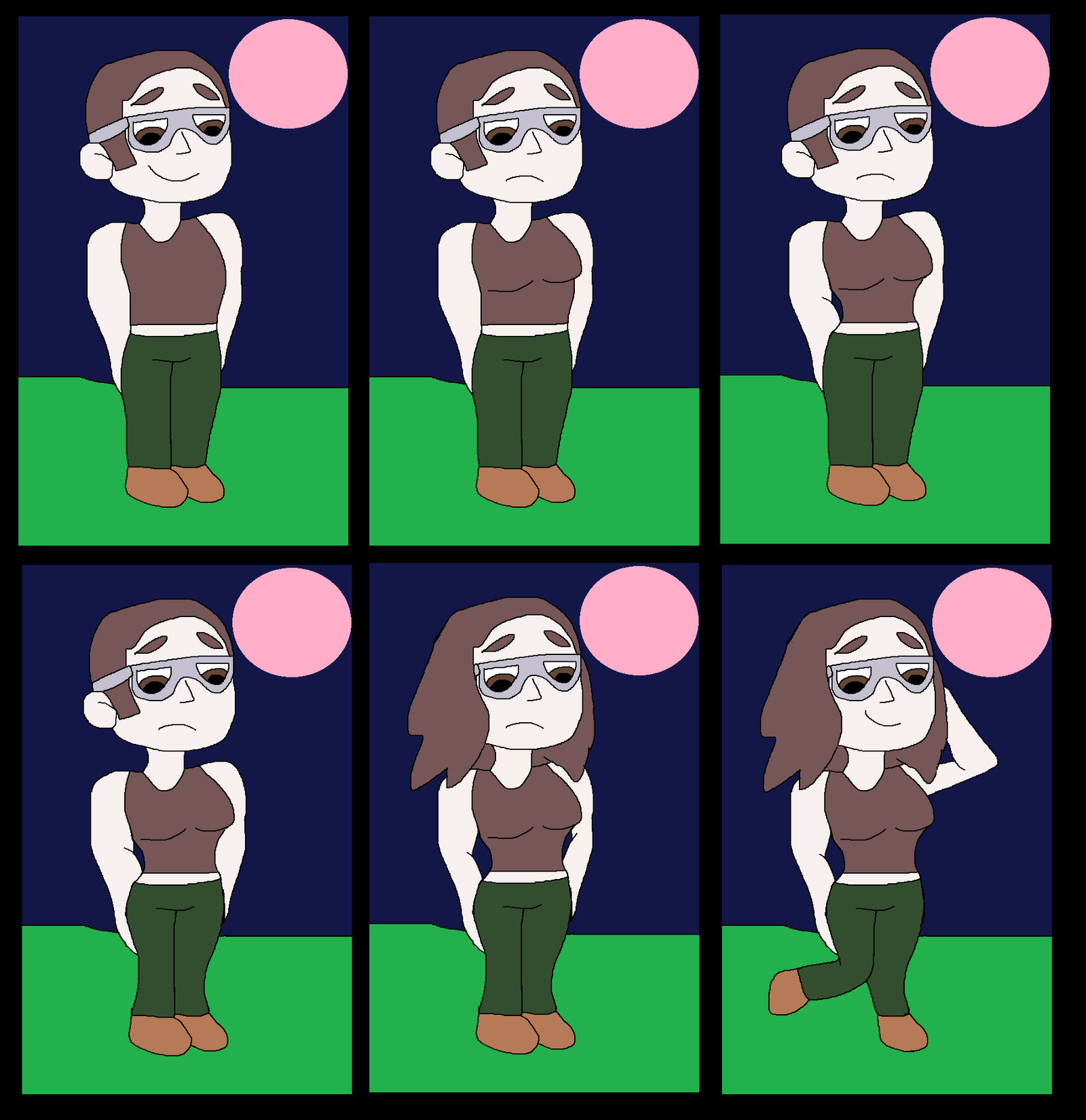 chaseC2323 turning into a woman TF TG by Mojo1985 on DeviantArt