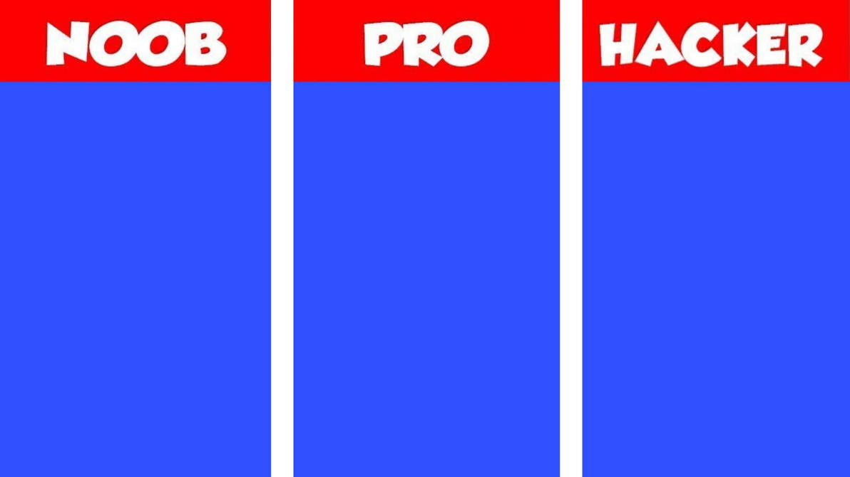 Noob vs Pro vs Hacker ( Collab ) by NemesisSkibidiToilet on DeviantArt
