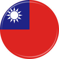 Taiwanese flag button