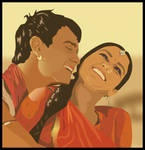 Bollywood Love Vector by Alec3