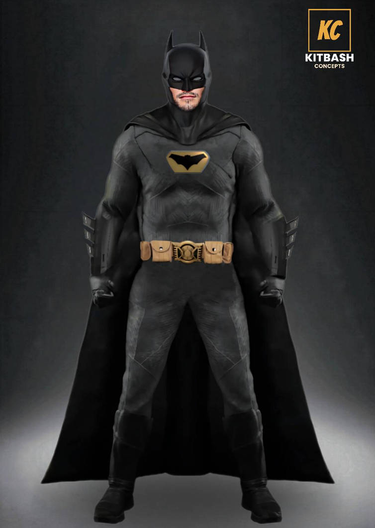 Alan Ritchson as Batman (My Ideal Design) by KitBashConcepts on DeviantArt