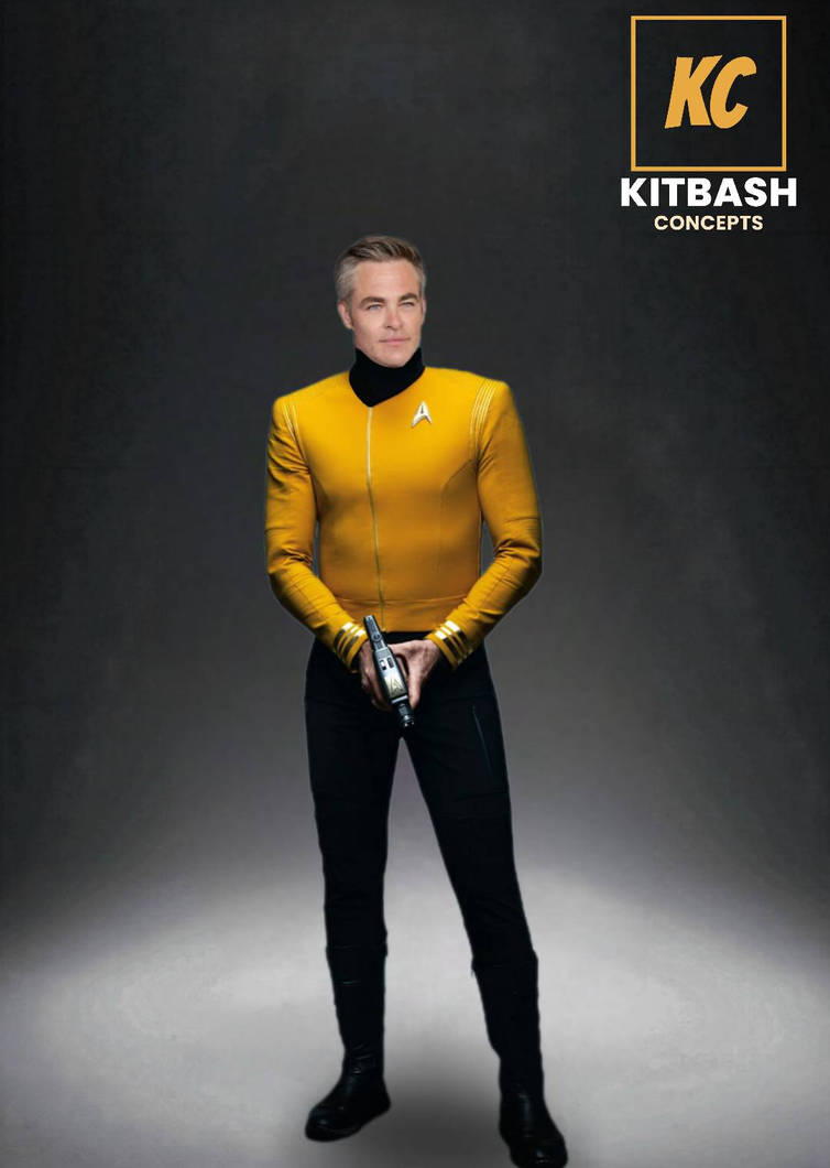 Chris Pine as Cap. James T. Kirk (Star Trek 4) by KitBashConcepts on ...