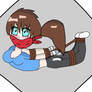 Kinktober day 9 hogtie