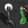 Robot gals in distress