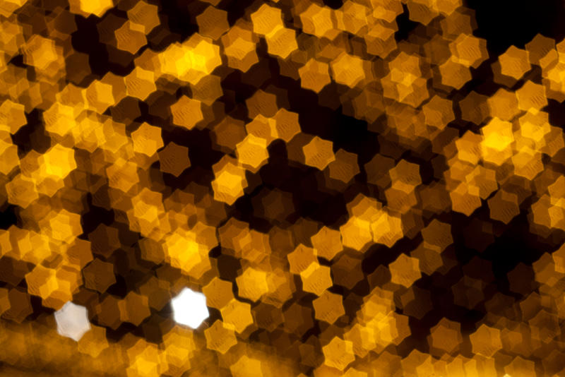 Christmas bokeh