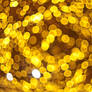 Golden bokeh