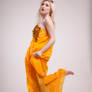 Orange gown