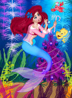 Ariel Getting Ready For A Celebration