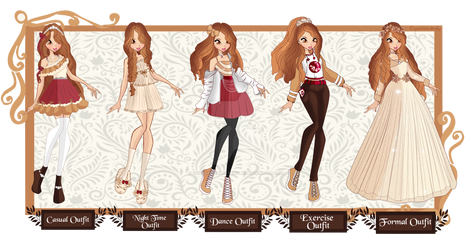 {The Garden} Calista-Lily Season 1 Outfits