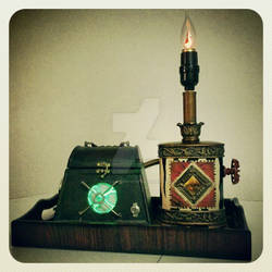 Steampunk Lamp (2)