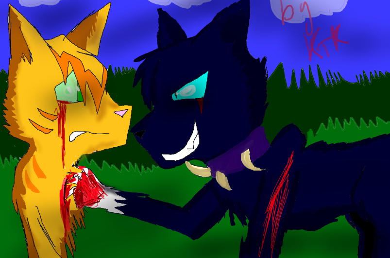 Scourge Attacking Firestar By W O T A N On DeviantArt.