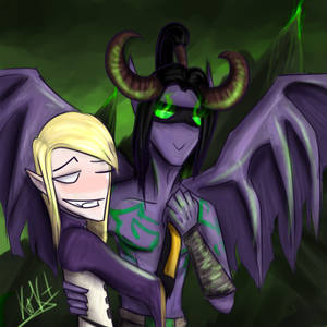 Illidan with... Invoker