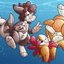 [OLD][COLLAB] Pooltoy sharks swimming