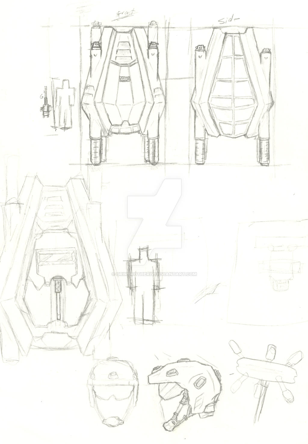 DROP POD CONCEPT by GrimBrotherIV on DeviantArt