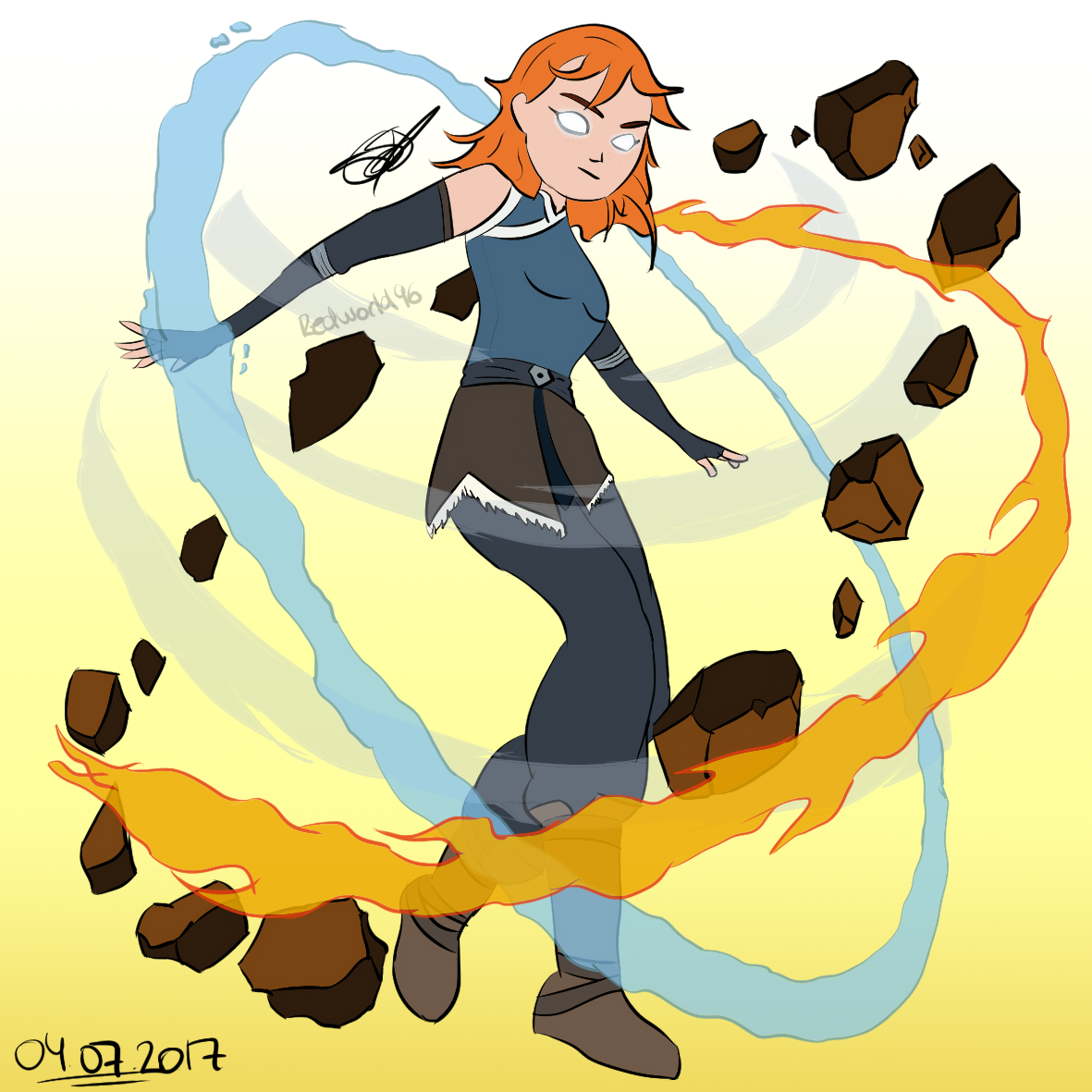 April, The Avatar|Born in Northern Water Tribe by Redworld96