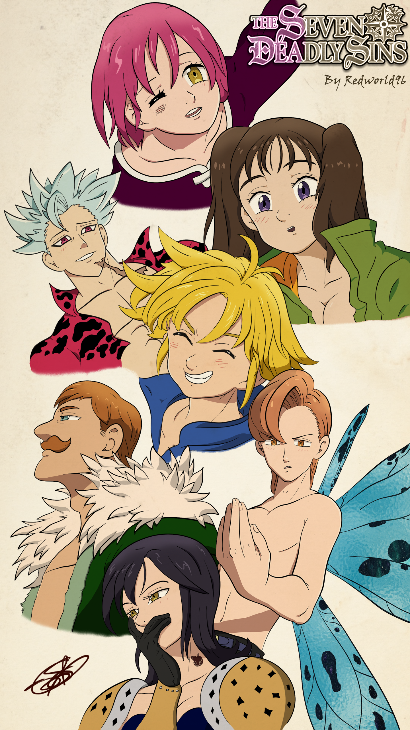 Anime The Seven Deadly Sins HD Wallpaper by Trazo17