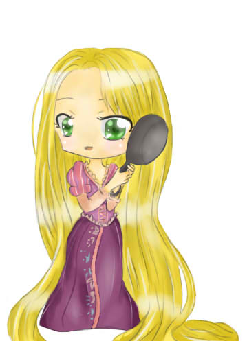 Chibi Rapunzel