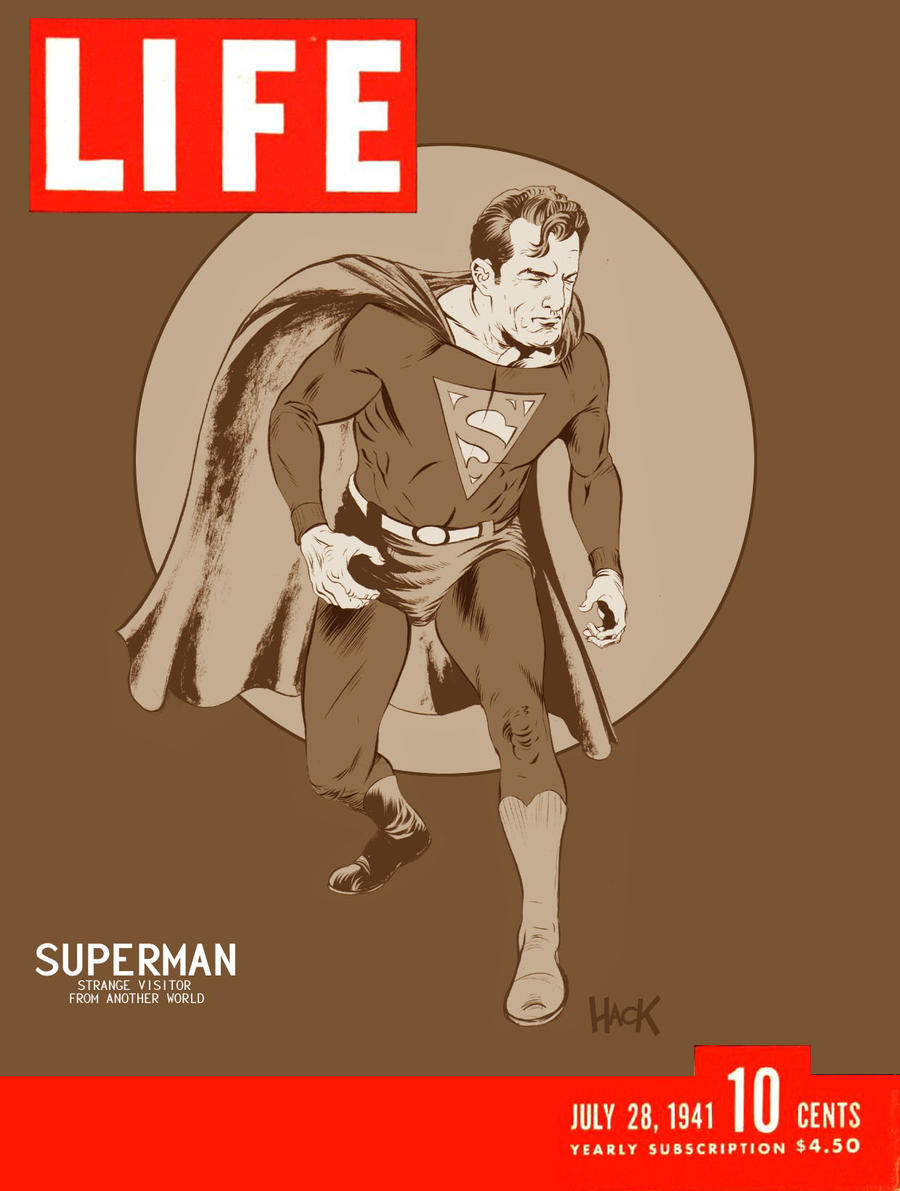 Superman faux LIFE cover