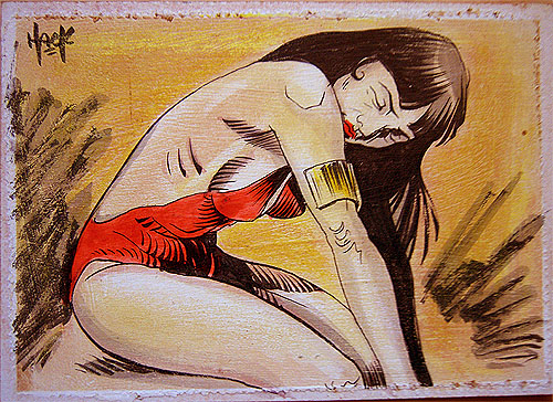 Vampirella Sketchcard 18