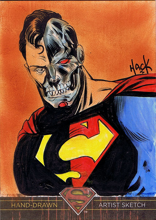 Superman: The Legend sketchcard 40