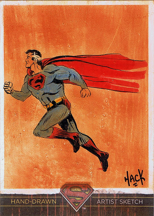 Superman: The Legend sketchcard 52