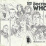 Doctor Who Prisoners of Time #12 Roughs Edition