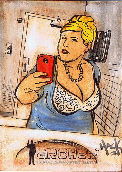 Archer Sketchcard 02