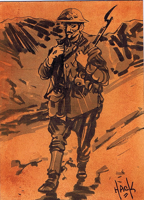 Cult Stuff WWI sketchcard 8