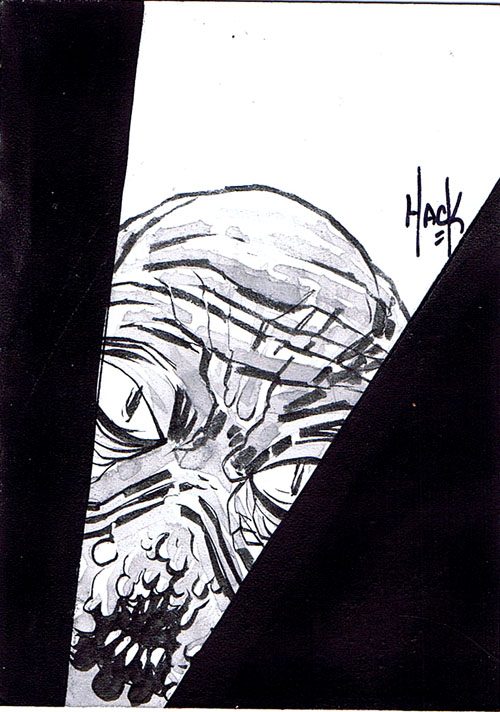 War of the Worlds sketchcard 11